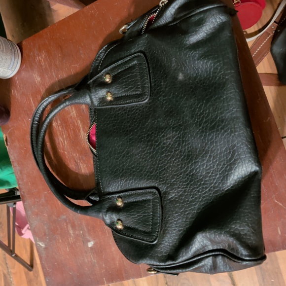 Juicy Couture Black Satchel with Gold Accents - Picture 3 of 4